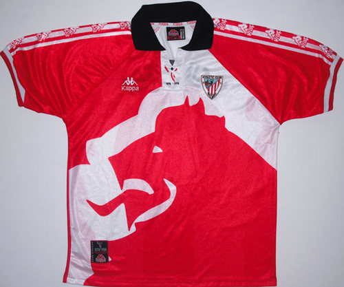 maillot athletic bilbao domicile 1997-1998 rétro