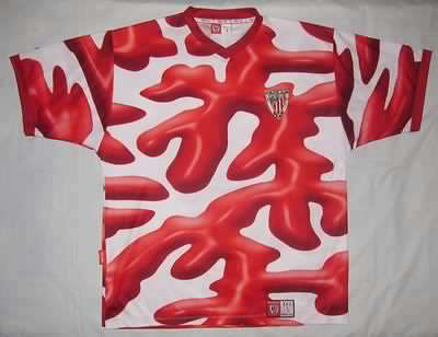 maillot athletic bilbao particulier 2004-2005 rétro