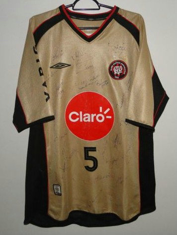 maillot athletico paranaense third 2004 rétro