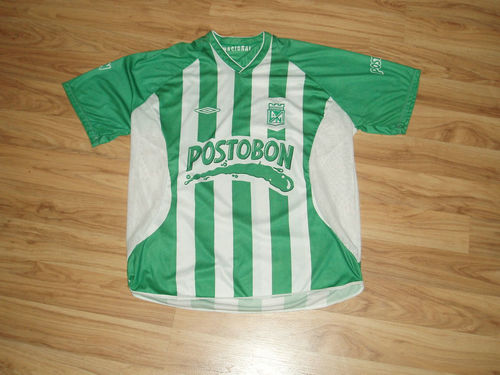 maillot atlético nacional domicile 2006-2007 rétro