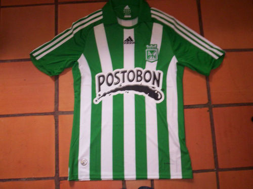 maillot atlético nacional domicile 2009-2010 rétro