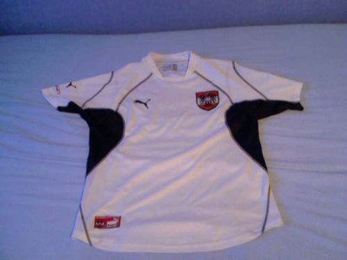 maillot autriche domicile 2002-2003 rétro