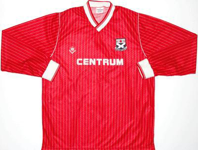 maillot ayr united exterieur 1989-1990 rétro