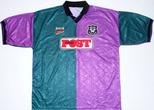 maillot ayr united exterieur 1997 pas cher