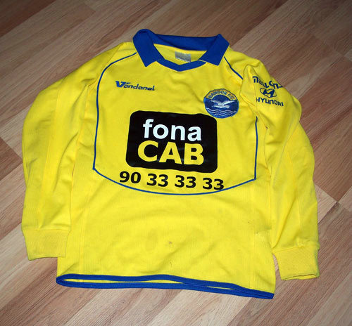 maillot bangor fc domicile 2008-2009 rétro