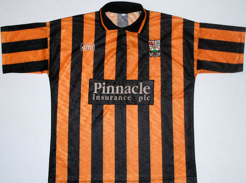 maillot barnet fc domicile 1993-1995 rétro