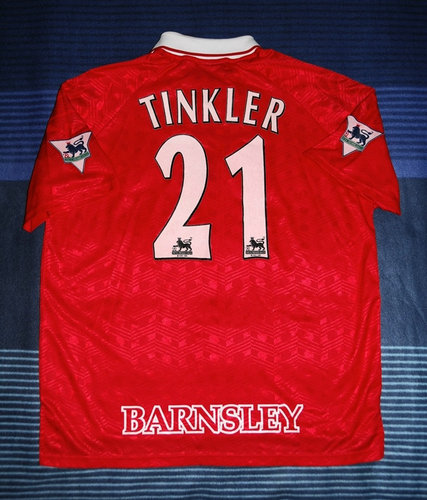 maillot barnsley fc domicile 1997-1998 rétro