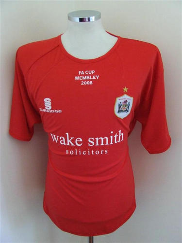 maillot barnsley fc réplique 2007-2008 rétro
