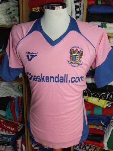 maillot barrow afc domicile 2009-2010 rétro