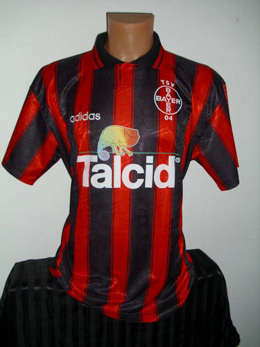 maillot bayer leverkusen domicile 1994-1995 rétro