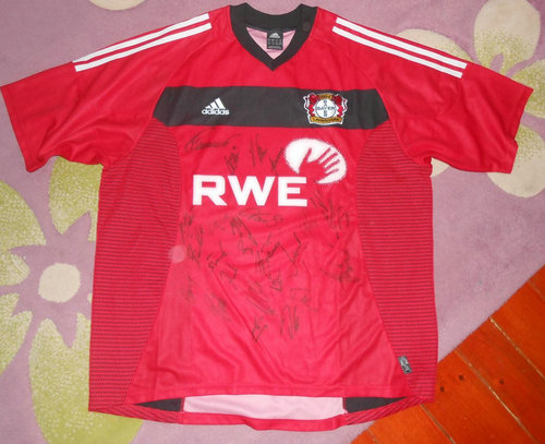 maillot bayer leverkusen domicile 2003-2004 pas cher