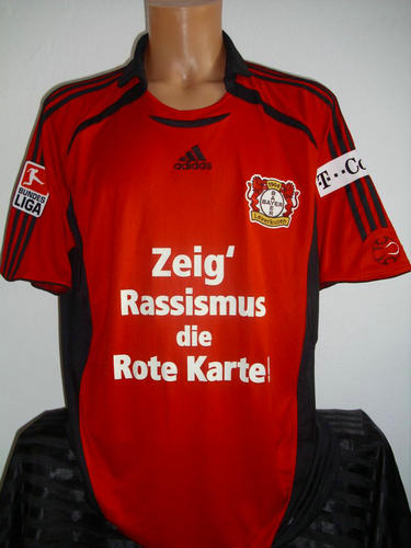 maillot bayer leverkusen domicile 2006-2007 pas cher