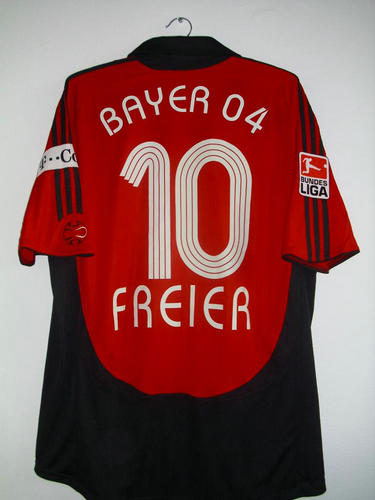 maillot bayer leverkusen domicile 2006-2007 pas cher