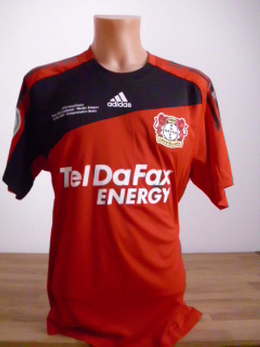 maillot bayer leverkusen domicile 2008-2010 rétro