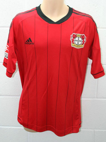 maillot bayer leverkusen domicile 2012-2013 rétro