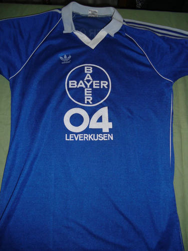 maillot bayer leverkusen exterieur 1980-1981 pas cher