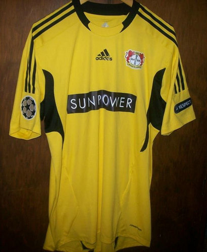 maillot bayer leverkusen gardien 2011-2012 rétro