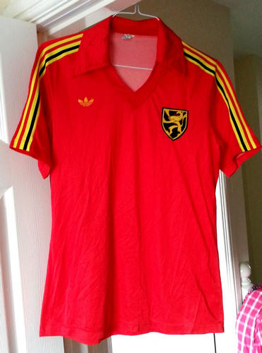 maillot belgique domicile 1979-1980 pas cher