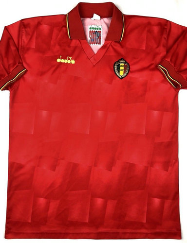 maillot belgique domicile 1992-1994 pas cher