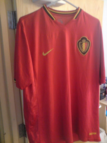 maillot belgique domicile 2006-2008 pas cher