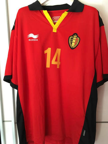 maillot belgique domicile 2010-2011 pas cher