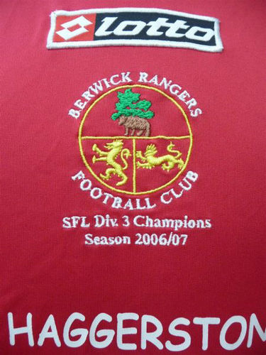 maillot berwick rangers particulier 2007 rétro maillot berwick rangers particulier 2007 rétro