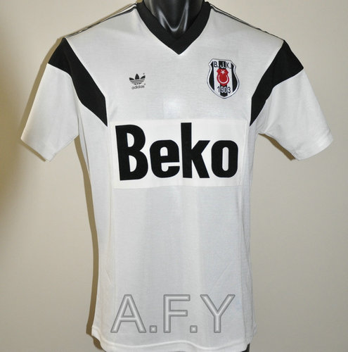 maillot beşiktaş jk domicile 1988-1989 rétro