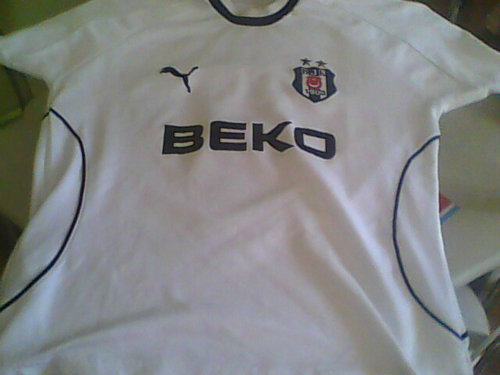 maillot beşiktaş jk domicile 2003-2004 rétro