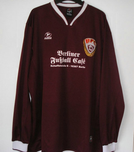 maillot bfc dynamo domicile 2001-2002 rétro