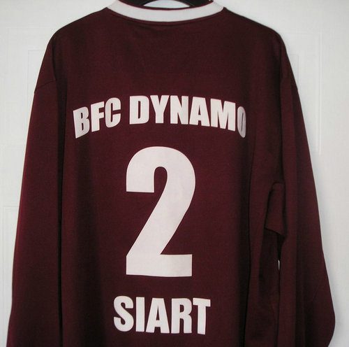 maillot bfc dynamo domicile 2001-2002 rétro