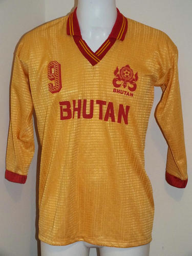 maillot bhoutan domicile 2000 rétro
