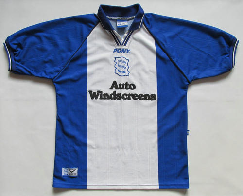 maillot birmingham city fc domicile 1997-1998 rétro