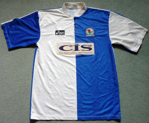 maillot blackburn rovers fc domicile 1996-1998 pas cher