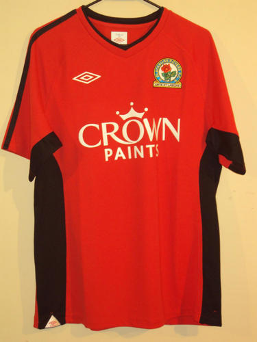 maillot blackburn rovers fc exterieur 2010-2011 rétro