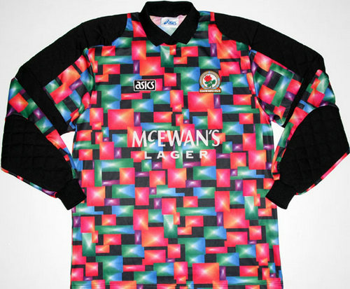 maillot blackburn rovers fc gardien 1993-1994 rétro