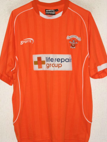 maillot blackpool fc domicile 2003-2004 pas cher