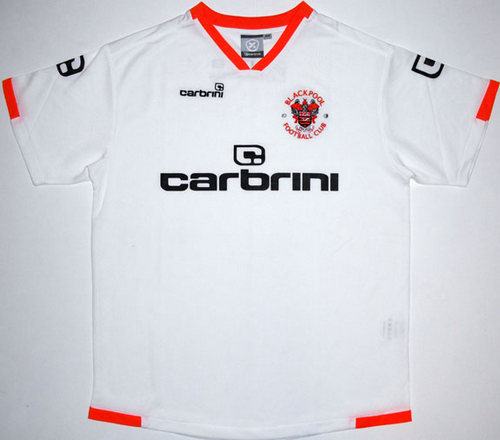 maillot blackpool fc exterieur 2009-2010 rétro