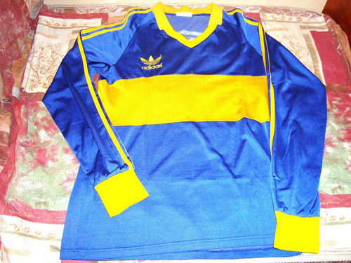 maillot boca juniors domicile 1988-1989 rétro