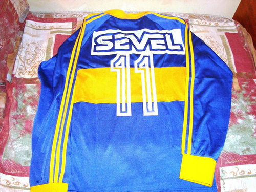 maillot boca juniors domicile 1988-1989 rétro maillot boca juniors domicile 1988-1989 rétro