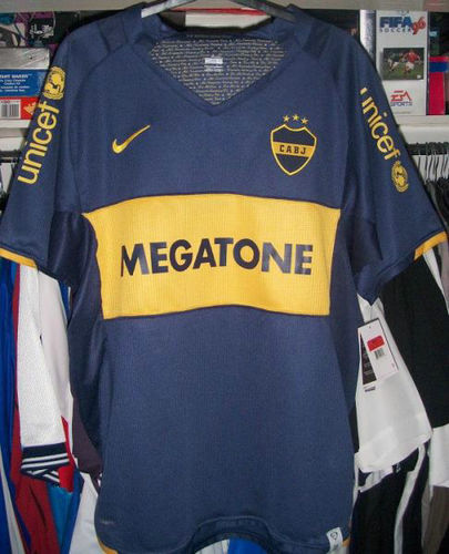 maillot boca juniors domicile 2007-2008 pas cher