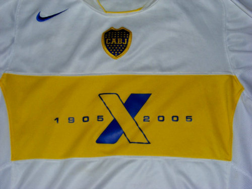 maillot boca juniors exterieur 2005-2006 rétro maillot boca juniors exterieur 2005-2006 rétro