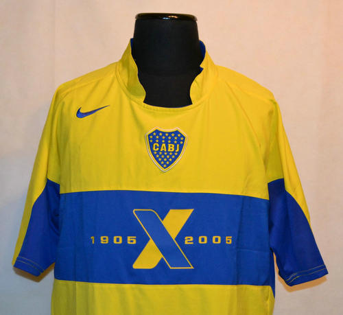 maillot boca juniors exterieur 2005 rétro