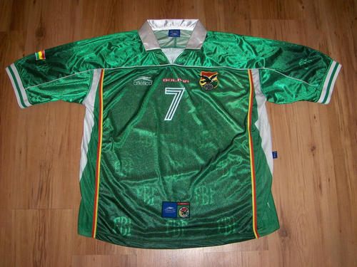 maillot bolivie domicile 2002-2003 pas cher