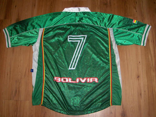 maillot bolivie domicile 2002-2003 pas cher