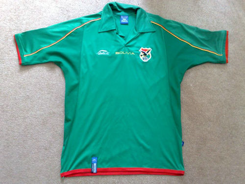 maillot bolivie domicile 2004-2006 rétro