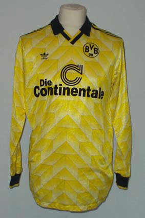 maillot borussia dortmund domicile 1989-1990 pas cher