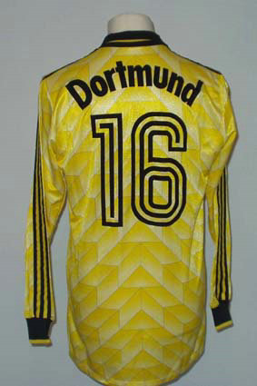 maillot borussia dortmund domicile 1989-1990 pas cher