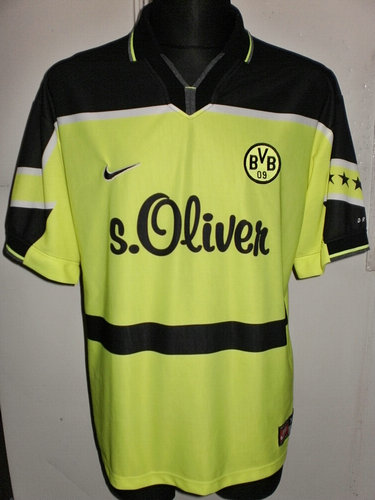 maillot borussia dortmund domicile 1997-1998 pas cher