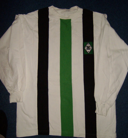 maillot borussia mönchengladbach domicile 1972-1973 rétro