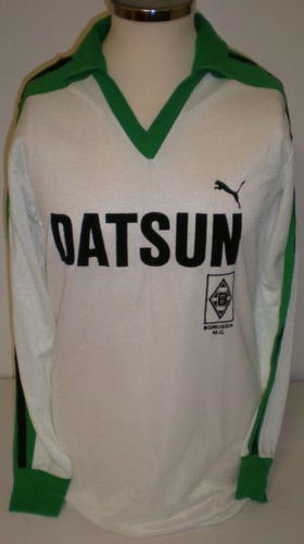 maillot borussia mönchengladbach domicile 1980-1981 rétro